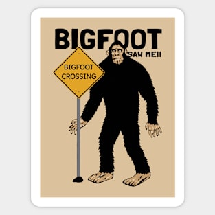 Bigfoot Native to the Pacific Northwest Sticker